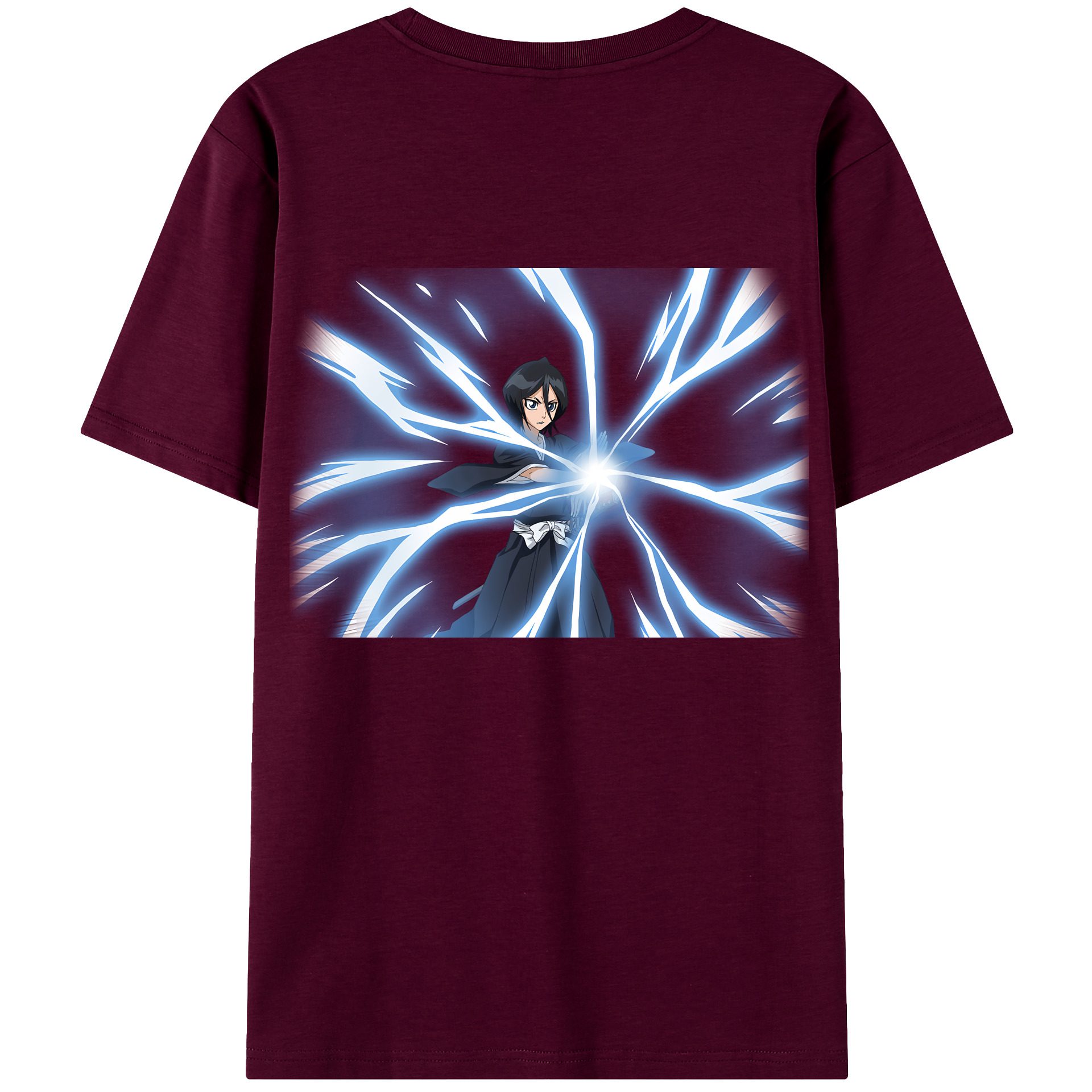 （画像用） ブリーチ 朽木ルキア BLEACH Kuchiki Rukia レディース半袖Tシャツ(バックプリント)